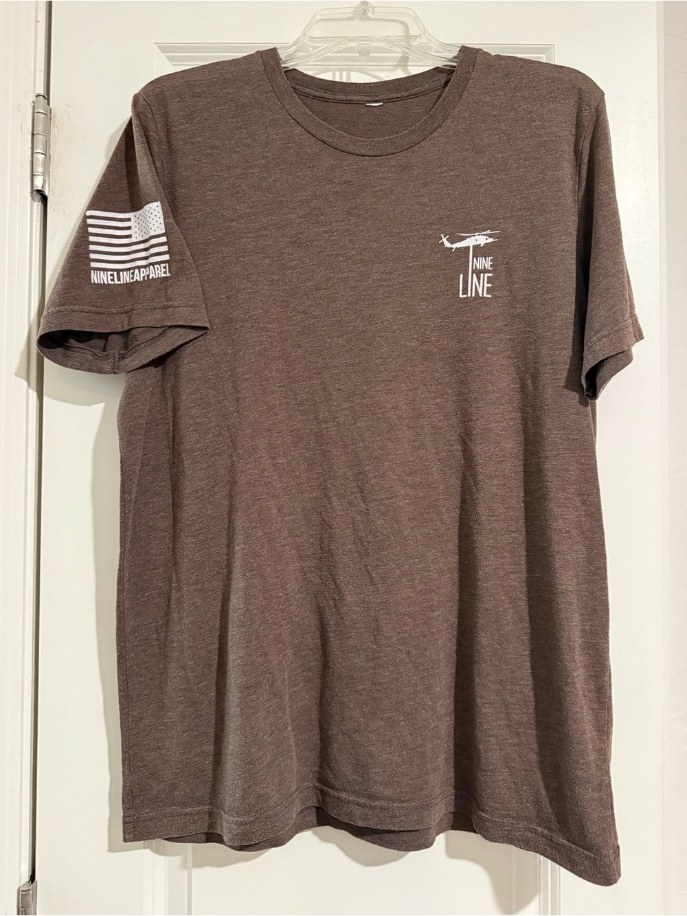 Nine Line Men's Brown Short-Sleeve Graphic Tee